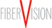 FiberVision Logo with white background