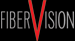 FiberVision Logo with black background