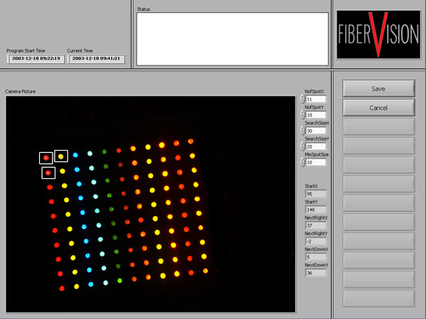 Das Einlernen von LED-Check 4.0 durch drei markante Punkte