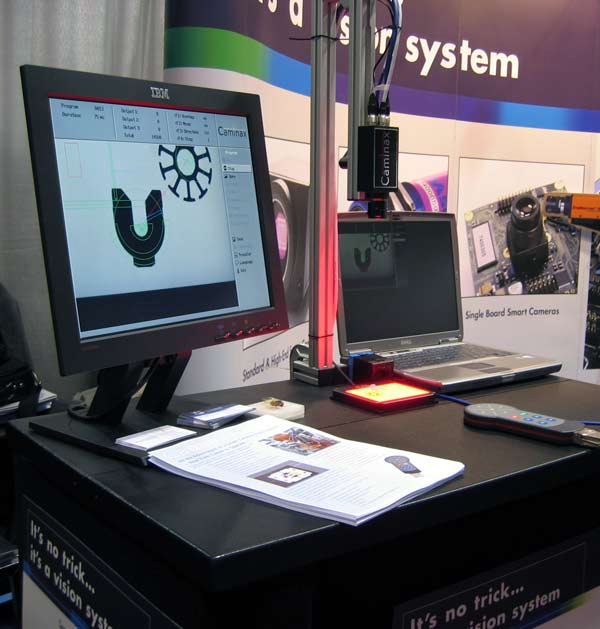 Ein Live-Demo der Caminax demonstrierte die Performance und die die leichte Bedienung der Caminax- unserer neusten Smart-Kamera